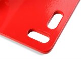 Mr. Gasket Engine Lift Plates 33028G Plate, LS Engines, Valley Cover Mount, Steel, Red Powdercoated, Each thumbnail 1