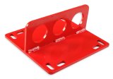 Mr. Gasket Engine Lift Plates 33028G Plate, LS Engines, Valley Cover Mount, Steel, Red Powdercoated, Each thumbnail 3