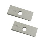 Mr. Gasket Traction Bar Wedge Sets 1607 Wedges, Cast Aluminum, 4 Degree, Pair thumbnail 1