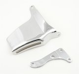 Mr. Gasket Alternator Brackets 5171 Bracket, Chrome, Chevy, Small Block, Long Water Pump, Set thumbnail 1