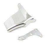 Mr. Gasket Alternator Brackets 5171 Bracket, Chrome, Chevy, Small Block, Long Water Pump, Set thumbnail 2
