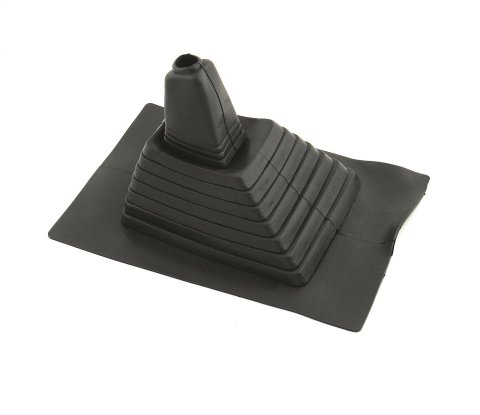 Mr. Gasket Euro-Style Shifter Boots 6357 Boot, Euro Style, Pleated, Black, 4.500 in. x 6 in., Kit