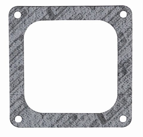 Mr. Gasket Carburetor Base Gaskets 58C Mounting Gasket, Cellulose/Nitrile Composition, 4-Barrel, 4500 Dominator, Open Center, .063 in. Thick, Each thumbnail 2