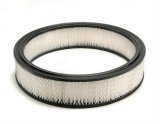 Mr. Gasket Air Filters 6403 Filter Element, Replacement, Round, Paper, White, 14 in. Diameter, 3 in. Tall, Each thumbnail 2