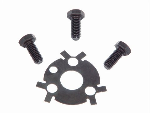 Mr. Gasket Cam Locking Plate and Bolt Kits 948G Camshaft Lock Plate, Steel, Black Oxide, Chevy, Kit thumbnail 2