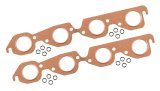 Mr. Gasket CopperSeal Exhaust Gaskets 7157MRG Gaskets, Copper, Round Port, Chevy, Big Block, Pair thumbnail 1