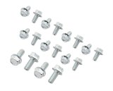 Mr. Gasket Self-Locking Oil Pan Bolt Kits 6085MRG Bolts, Zinc Plated Steel, Hex Head, Chevy, Oldsmobile, Small Block/V8, Kit thumbnail 2