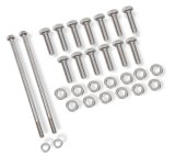 Mr. Gasket Oil Pan Bolt Kits 60850G Bolt, Hex Head, Stainless Steel, Natural, GM, 4.8, 5.3, 5.7, 6.0, 6.2, 7.0L, Kit thumbnail 2
