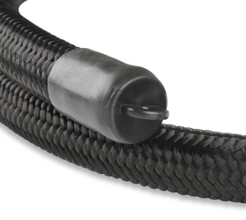 Mr. Gasket Black Nylon Braided AN Hose -10 20 ft. 842010 Hose, Size, Fluoroelastomer, Outer, Black, 0.830 in. O.D., -40 degrees F To 302 degrees F, 350 psi, 20.00 Length, Each thumbnail 5