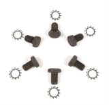 Mr. Gasket Flexplate Bolt Kits 6710 Bolts, 7/16 in.- 20 RH, .680 in. Length, Chevy, Big, Small Block V8, 4.3L V6, Set of 6 thumbnail 1