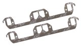 Mr. Gasket Ultra-Seal Exhaust Gaskets 5938 Gaskets, Header, Ultra-Seal, Steel Core Laminate, Stock Port, Mopar, Small Block LA, Pair thumbnail 1