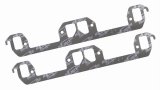 Mr. Gasket Ultra-Seal Exhaust Gaskets 5938 Gaskets, Header, Ultra-Seal, Steel Core Laminate, Stock Port, Mopar, Small Block LA, Pair thumbnail 2