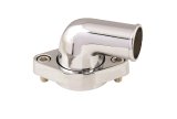 Mr. Gasket Water Necks 9142G Neck, Aluminum, Chrome Plated, O-Ring, 90 Degree, Chevy, Big/Small Block, Each thumbnail 1
