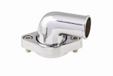 Mr. Gasket Water Necks 9142G Neck, Aluminum, Chrome Plated, O-Ring, 90 Degree, Chevy, Big/Small Block, Each thumbnail 2