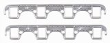 Mr. Gasket Aluminum Layered Exhaust Gaskets 7410G Gaskets, Header, Soft Aluminum, Rectangle Port, Ford, 221-302/351W, Pair thumbnail 2