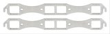 Mr. Gasket Header/Manifold Exhaust Gaskets 7430G Header and Manifold Gaskets, Rectangular Port, Aluminum, Dodge, Plymouth, Big Block, Pair thumbnail 1