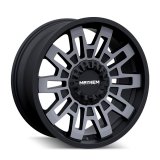 Mayhem Cortex 8113 Matte Black Wheels with Dark Tint 8113-2170TM MAYHEM CORTEX MATTE BLACK W/MACHINED DART TINT 20X10 8-170 -19MM 125.2MM thumbnail 1