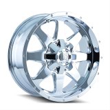 Mayhem Tank 8040 Series Chrome Wheels 18x9 Wheel, TANK CHROME 18X9 8-165.1/8-170 18mm 130.8mm thumbnail 1