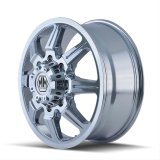 Mayhem Monstir 8101 Series Chrome Dually Wheels 22x8.25 Wheel, MONSTIR INNER CHROME 22X8.25 8-170 127mm 124.9mm thumbnail 3