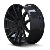Mayhem Crossfire 8109 Series Gloss Black Wheels with Dark Clearcoated Milled Accents 22x9.5 Wheels, (8109) 22X9.5 6-114.3 25Mm Mm thumbnail 3