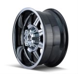 Mayhem Monstir 8101 Series Chrome Dually Wheels 20x8.25 Wheel, MONSTIR FRONT CHROME 20X8.25 8-170 127mm 124.9mm thumbnail 2
