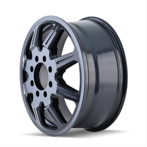 Mayhem Monstir 8101 Series Gloss Black Dually Wheels 22x8.25 Wheel, MONSTIR INNER BLACK 22X8.25 8-200 127mm 142mm thumbnail 2