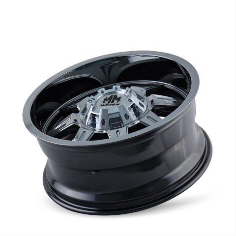 Mayhem Monstir 8101 Series Chrome Dually Wheels 20x8.25 Wheel, MONSTIR FRONT CHROME 20X8.25 8-200 127mm 142mm thumbnail 3
