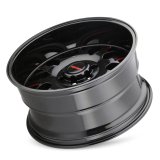 Mayhem Tripwire 8110 Gloss Black Wheel with Prism Red Accents 20x10 MAYHEM TRIPWIRE BLACK W/ PRISM RED 20X10 6-135/6-139.7 -19MM 106MM thumbnail 2