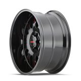 Mayhem Tripwire 8110 Gloss Black Wheel with Prism Red Accents 20x10 MAYHEM TRIPWIRE BLACK W/ PRISM RED 20X10 6-135/6-139.7 -19MM 106MM thumbnail 3
