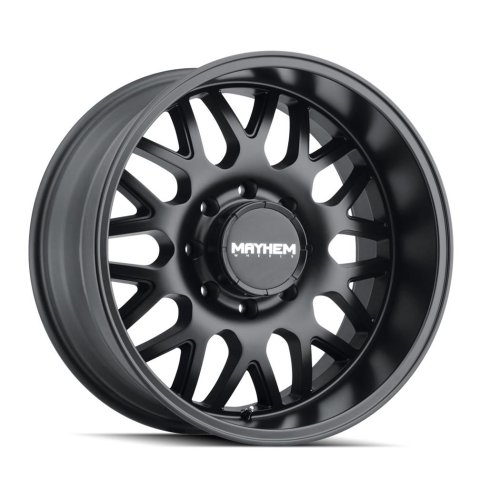 Mayhem Tripwire 8110 Matte Black Wheels 8110-2997MB MAYHEM TRIPWIRE MATTE BLACK 20X9 5-139.7/5-150 0MM 110MM