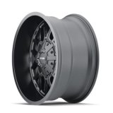 Mayhem Cogent 8107 Matte Black Wheels 20x9 MAYHEM COGENT MATTE BLACK 20X9 8-165.1/8-170 18MM 130.8MM thumbnail 3