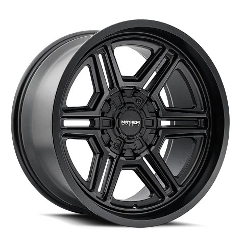 Mayhem Hermosa 8117 Matte Black Wheels 20x12 MAYHEM HERMOSA MATTE BLACK 20X12 8-165.1 -44MM 130.8MM thumbnail 2