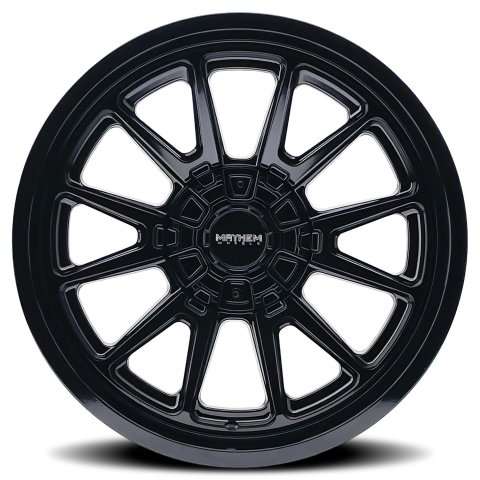 Mayhem Intrepid 8116 Gloss Black Wheels 20x10 MAYHEM INTREPID GLOSS BLACK 20X10 5-114.3/5-127 -24MM 87MM thumbnail 2