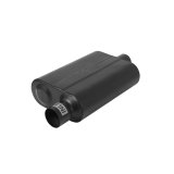 Flowmaster 40 Series Delta Flow 409 Stainless Steel 2.5 Inch Muffler 842541 Muffler, Series, 2 1/2 in. Inlet/2 1/2 in. Outlet, Steel, Black, Each thumbnail 1