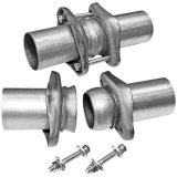 Flowmaster Ball Flange Reducer Kits 15923 Header Collector Flange, 3.5 in. Collector, 3 in. Pipe, Steel, Natural, Kit thumbnail 3