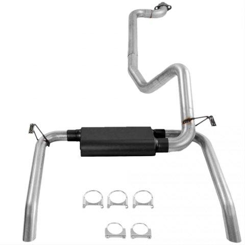 Flowmaster American Thunder Exhaust Systems 17143 System, Thunder, Cat-Back, Steel, Aluminized, Chevy, Pontiac, Kit
