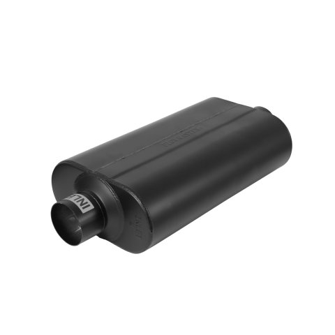 Flowmaster 50 Series SUV Performance Steel 3 Inch Muffler 53055 Muffler, Series, in. Inlet/3 in. Outlet, Steel, Black, Each thumbnail 1