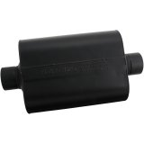 Flowmaster Super 40 Series Delta Flow Steel 3 Inch Muffler 953045 Muffler, Series, in. Inlet/3 in. Outlet, Steel, Black, Each thumbnail 1