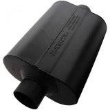 Flowmaster Super 40 Series Delta Flow Steel 3 Inch Muffler 953045 Muffler, Series, in. Inlet/3 in. Outlet, Steel, Black, Each thumbnail 5