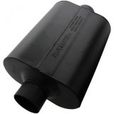Flowmaster Super 40 Series Delta Flow Steel 3 Inch Muffler 953045 Muffler, Series, in. Inlet/3 in. Outlet, Steel, Black, Each thumbnail 6