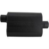 Flowmaster Super 40 Series Delta Flow Steel 3 Inch Muffler 953046 Muffler, Series, in. Inlet/3 in. Outlet, Steel, Black, Each thumbnail 1