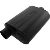 Flowmaster Super 40 Series Delta Flow Steel 3 Inch Muffler 953046 Muffler, Series, in. Inlet/3 in. Outlet, Steel, Black, Each thumbnail 4