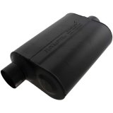 Flowmaster Super 40 Series Delta Flow Steel 3 Inch Muffler 953046 Muffler, Series, in. Inlet/3 in. Outlet, Steel, Black, Each thumbnail 5