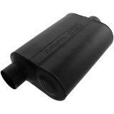 Flowmaster Super 40 Series Delta Flow Steel 3 Inch Muffler 953046 Muffler, Series, in. Inlet/3 in. Outlet, Steel, Black, Each thumbnail 6