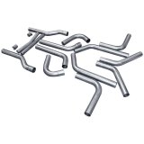 Flowmaster U-Fit Dual Pipe Kits 15936 Exhaust System, Header-Back Universal, Steel, Aluminized, 2.500 in. Diameter, H-Pipe, Kit thumbnail 3