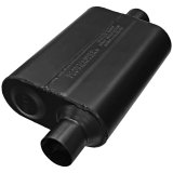 Flowmaster Super 44 Series Steel 2.25 Inch Muffler 942446 Muffler, Series, in. Inlet/2.25 in. Outlet, Steel, Black, Each thumbnail 5