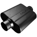 Flowmaster Stainless Steel Delta Force 40 Series Race 409 2.5 Inch Muffler 8325408 Muffler, Series, 2 1/2 in. Inlet/2 1/2 in. Outlet, Steel, Black, Each thumbnail 5