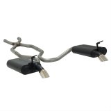 Flowmaster Force II Exhaust Systems 817661 System, Crossmember Back, Stainless Steel, Dual Out of the Rear, II, 1974-79 Corvette, Kit thumbnail 2