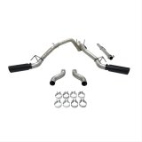 Flowmaster Outlaw Series Exhaust Systems 817690 System, Series, Cat-back, Stainless Steel, Natural, Chevy, Dodge, Ram, 4.7, 5.7L, Kit thumbnail 3
