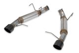 Flowmaster FlowFX Exhaust Systems 717879 System, FlowFX, Axle-Back, Split Rear, 409 Stainless Steel, Natural, Black Tip, Ford, Kit thumbnail 4